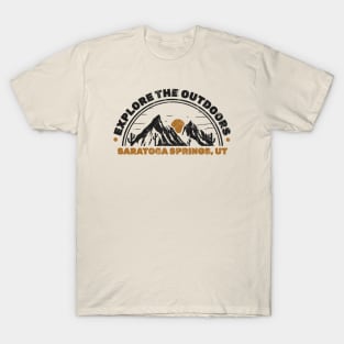 Saratoga Springs - retro vintage T-Shirt